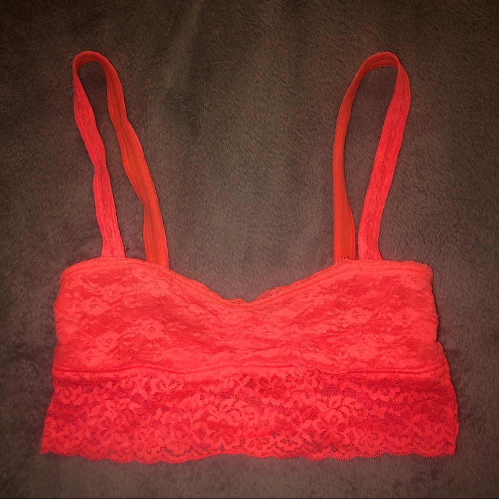 Hollister Neon orange Bralette